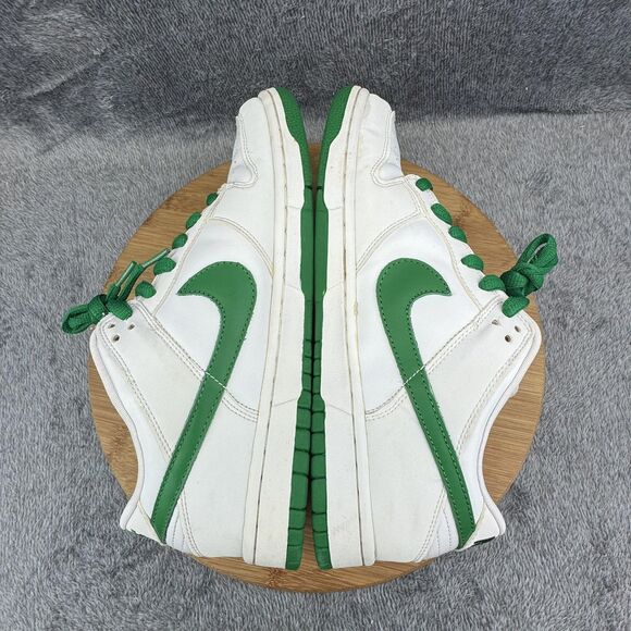 Vintage Nike SB Dunk Low Shoes Mens Size 10 Green White St Patty 304292-133 - Picture 7 of 11